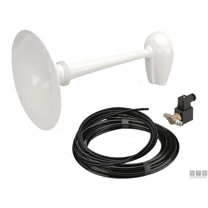 Tromba nautica Marco a norme R.I.Na. — Bianca 12V
