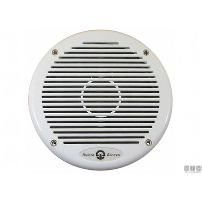 Riviera Altoparlante Round L per impianto audio nautico — 80W Bianca