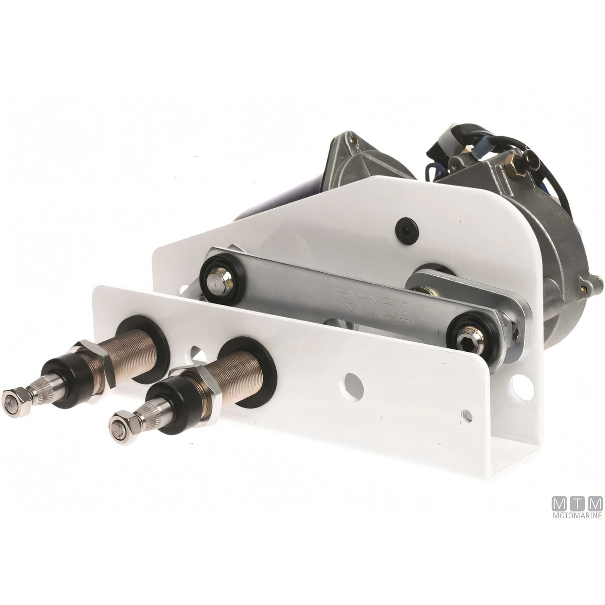 Roca tergicristallo W38 acciaio inox — Motorino 12V H53mm