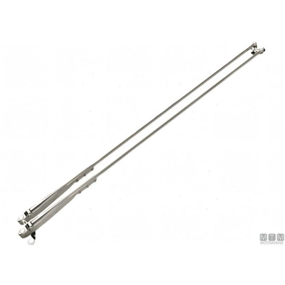 Roca Tergicristallo W50 Inox — Braccio telescopico Inox lucido