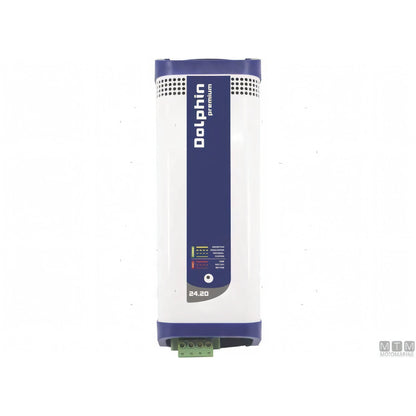 Caricabatterie Dolphin Premium cassa in alluminio anodizzato — 12V 10A