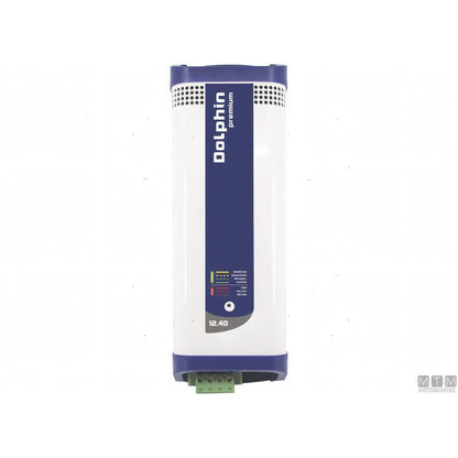 Caricabatterie Dolphin Premium cassa in alluminio anodizzato — 12V 10A