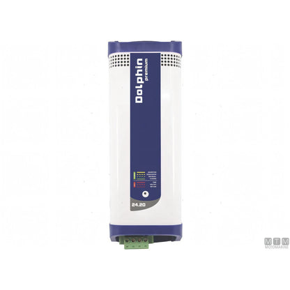 Caricabatterie Dolphin Premium cassa in alluminio anodizzato — 24V 20A