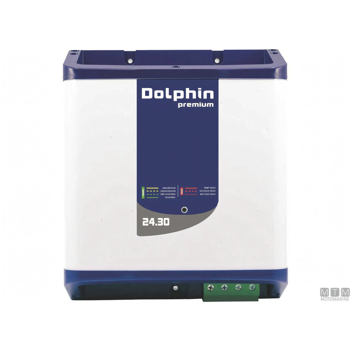 Caricabatterie Dolphin Premium cassa in alluminio anodizzato — 24V 30A
