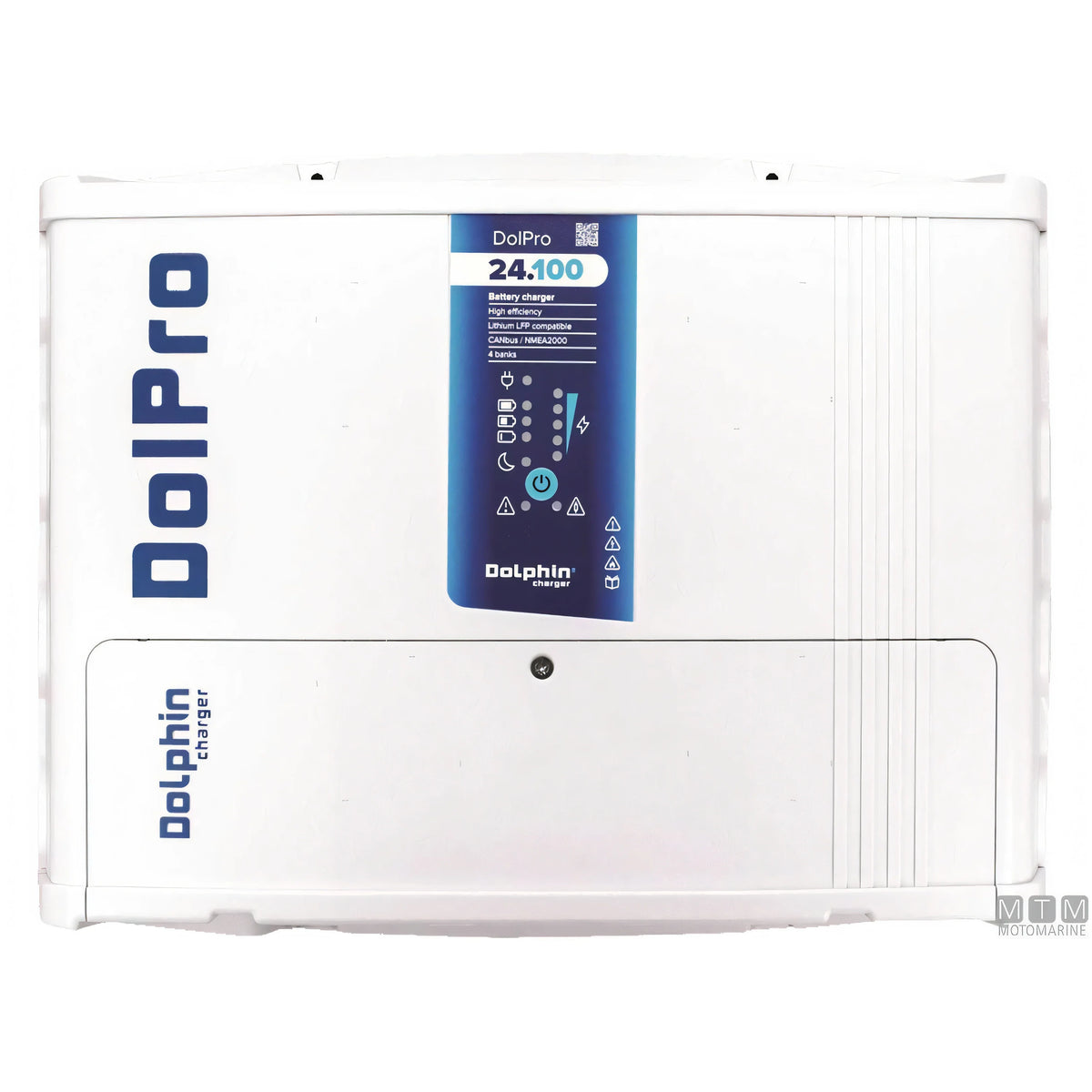 Dolphin Caricabatterie Pro Evo3 cassa in policarbonato — 24V 100A