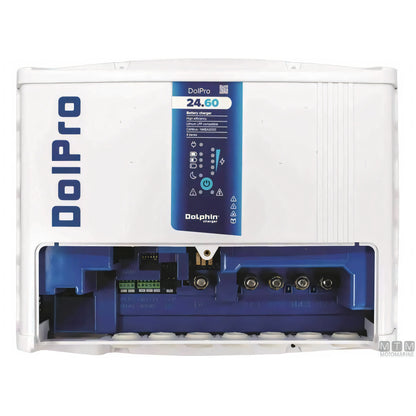 Dolphin Caricabatterie Pro Evo3 cassa in policarbonato — 12V 90A