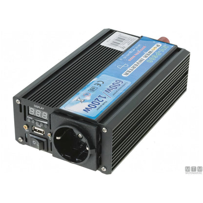 Motomarine Inverter ES100 Power 12V 24V — 600W 24V