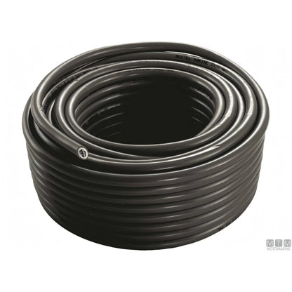 Cavo batteria marino CE 1x50 mm² rame stagnato guaina PVC — 25 m — Nero