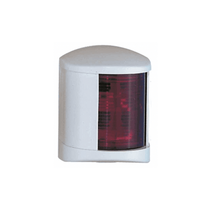 Fanale di navigazione rosso di dritta RIna Midi White, corpo bianco in plastica