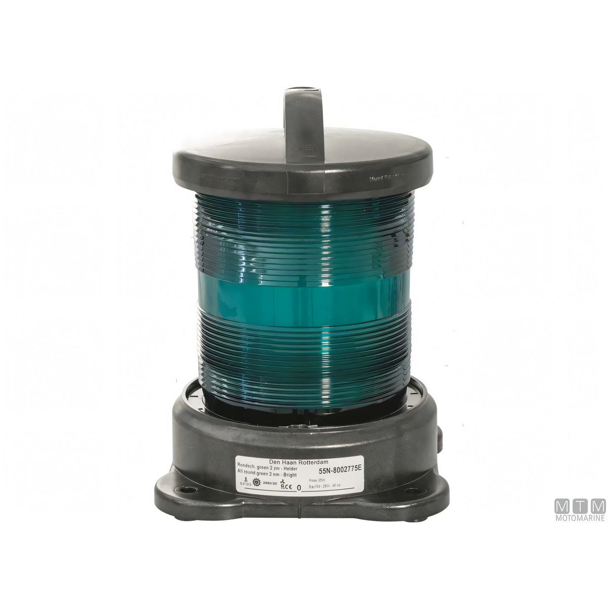 Fanale di navigazione DHR 160x222mm — 360° Verde