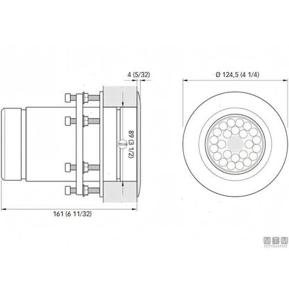 Quick Faro Subacqueo LED Challenger THI RGBW — vista 7