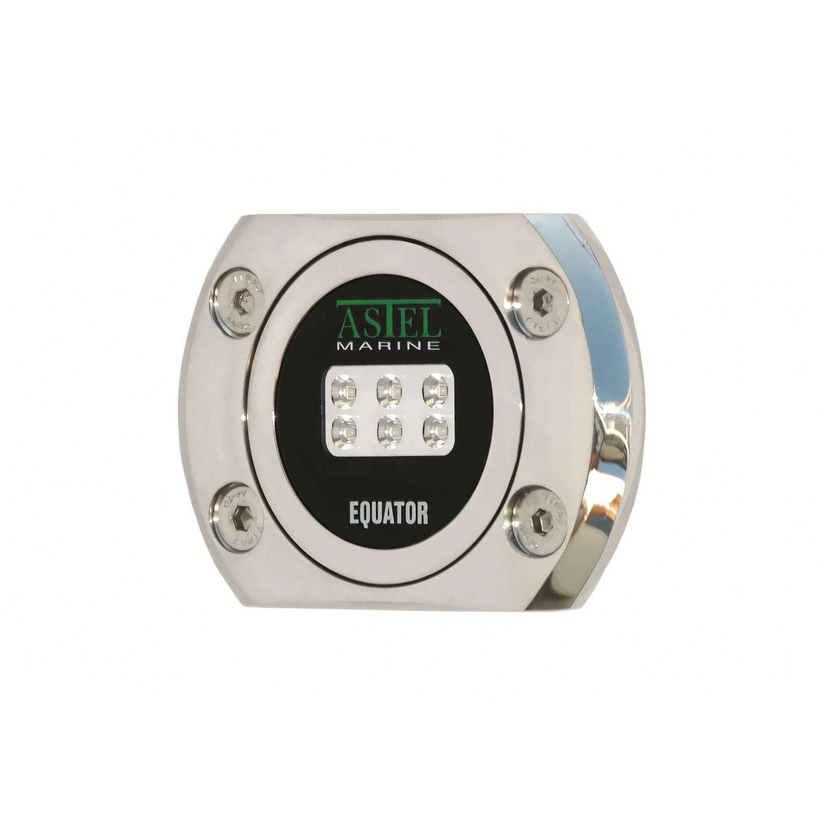Astel Marine faro subacqueo LED Equator acciaio inox — MSR0640 - RGBW