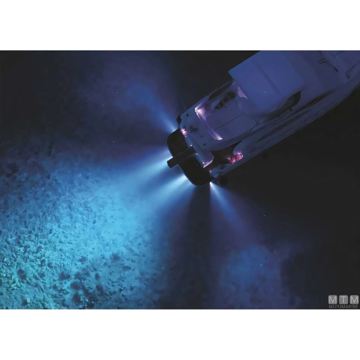 Astel Marine faro subacqueo LED Equator in bronzo — MSR0640 Bianco Ø99mm