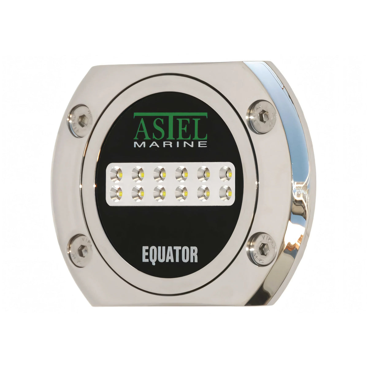 Astel Marine faro subacqueo LED Equator acciaio inox — MSR1280 - RGBW