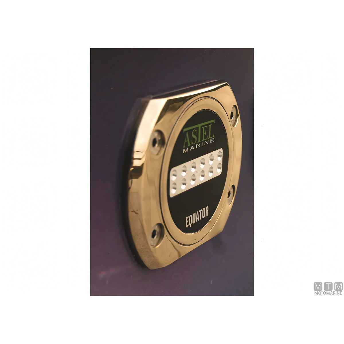 Astel Marine faro subacqueo LED Equator in bronzo — MSR1280 RGBW Ø119mm