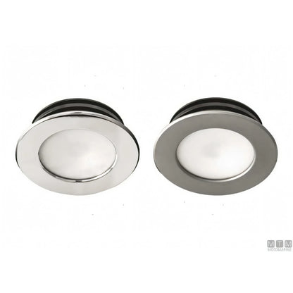Faretto LED Astel Intensa in acciaio inox D58 — Inox Lucido - Luce Calda