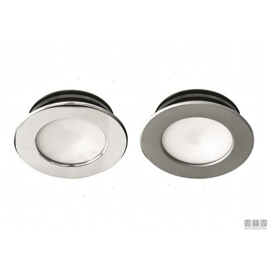 Faretto LED Astel Intensa in acciaio inox D58 — Inox Lucido - Luce Calda