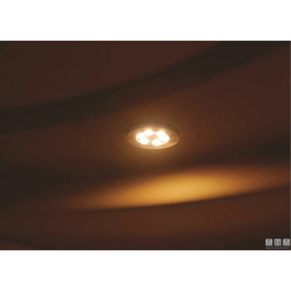Faretto LED Astel Astra in acciaio inox D88 — Satinato - Luce Calda 3000K
