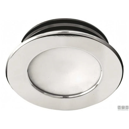 Faretto LED Astel Intensa in acciaio inox da incasso — Lucido - Luce Calda 3000K