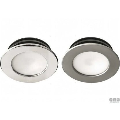 Faretto LED Astel Intensa in acciaio inox da incasso — Lucido - Luce Calda 3000K
