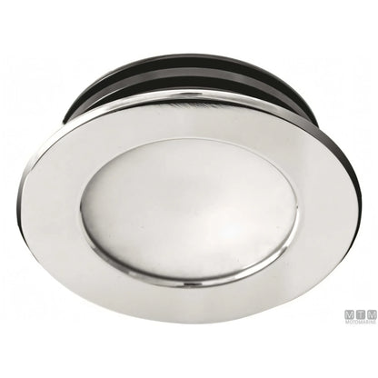 Faretto LED Astel Intensa in acciaio inox da incasso — Lucido - Luce Naturale 4500K