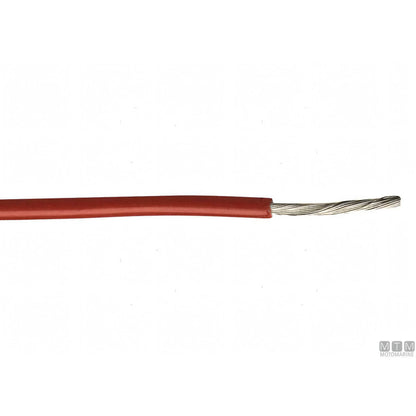 Cavo elettrico marino unipolare in rame stagnato con guaina in Nitrile — 1x4 mm² Rosso — 50 m