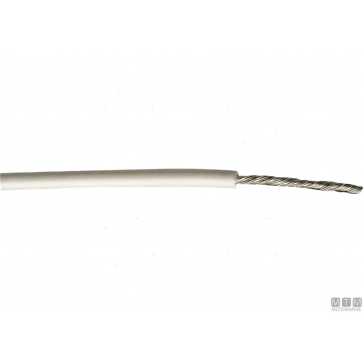 Cavo elettrico marino unipolare in rame stagnato con guaina in Nitrile — 1x1,5 mm² Bianco — 100 m