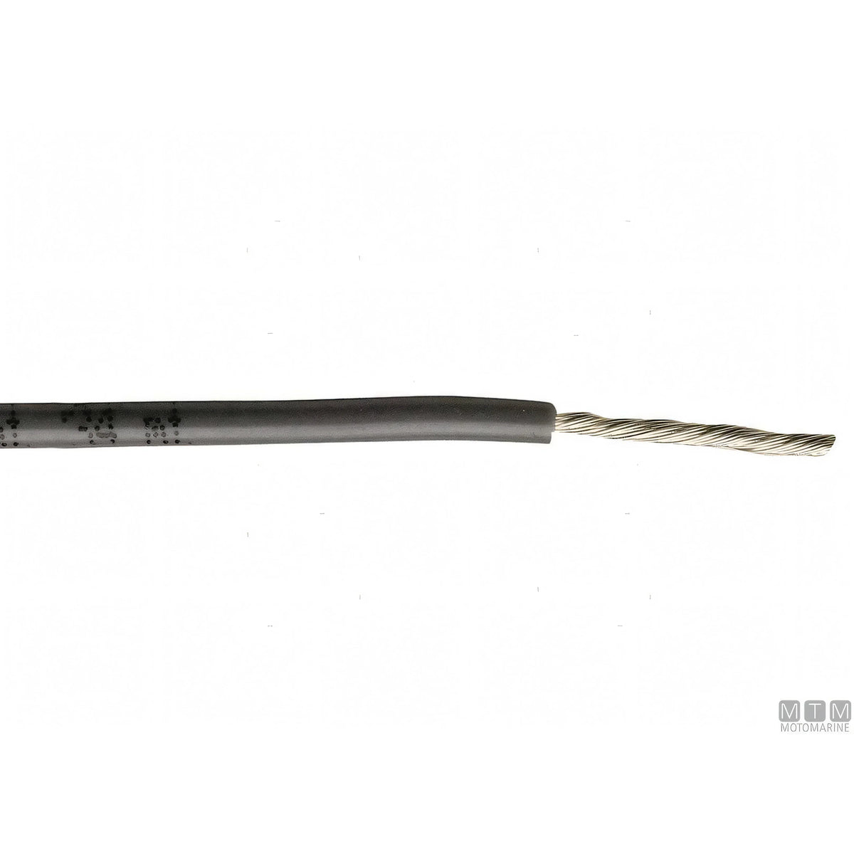 Cavo elettrico marino unipolare in rame stagnato con guaina in Nitrile — 1x1,5 mm² Grigio — 100 m
