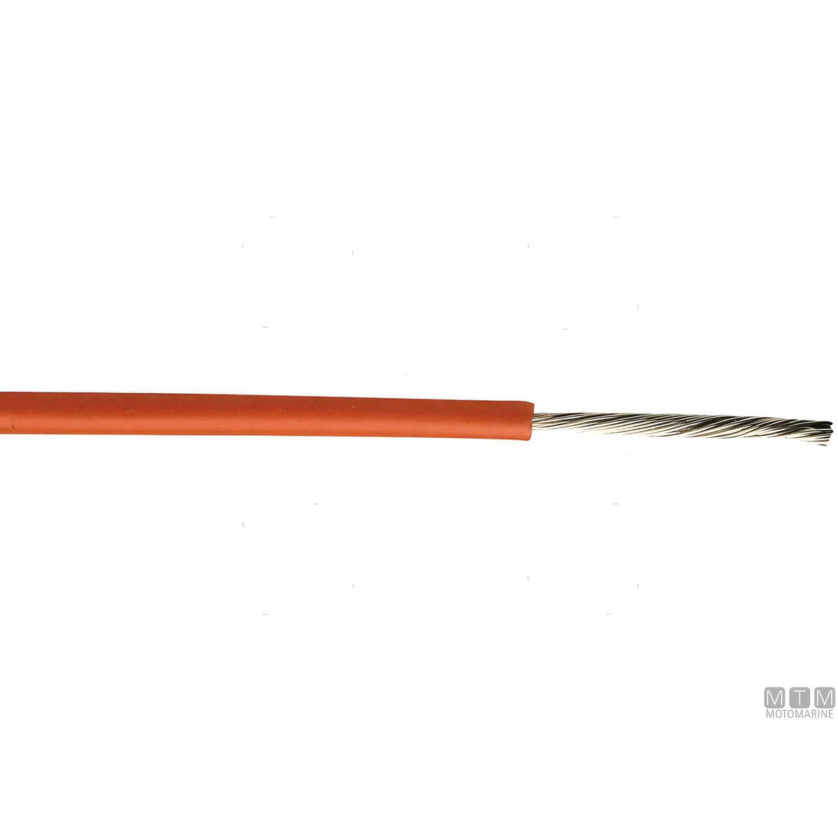 Cavo elettrico marino unipolare in rame stagnato con guaina in Nitrile — 1x4 mm² Arancione — 50 m