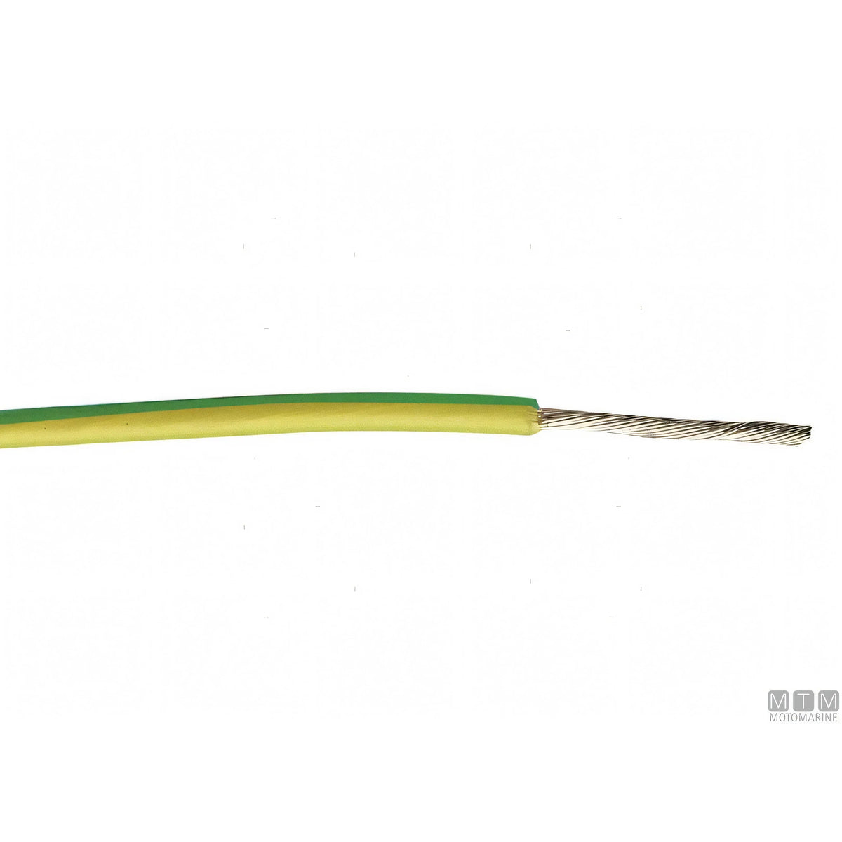 Cavo elettrico marino unipolare in rame stagnato con guaina in Nitrile — 1x16 mm² Giallo/Verde — 50 m