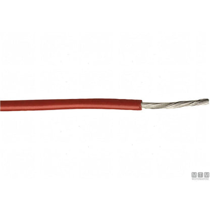 Cavo elettrico marino unipolare in rame stagnato con guaina in Nitrile — 1x6 mm² Rosso — 50 m