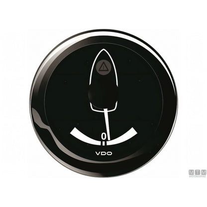 VDO Black View Line indicatore strumentazione nautica quadrante nero — Pressione olio 5 bar