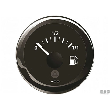 VDO Black View Line indicatore strumentazione nautica quadrante nero — Livello carburante 3-180 ohm