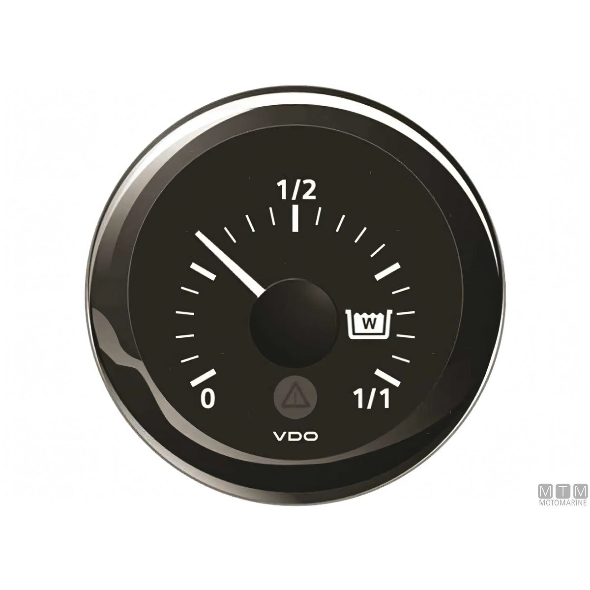 VDO Black View Line indicatore strumentazione nautica quadrante nero — Livello acque nere 20 mA