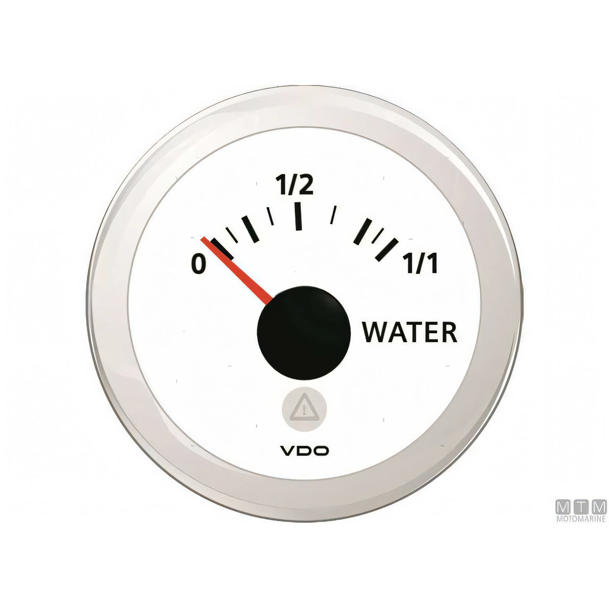 Strumento VDO White View Line quadrante bianco — Pressione olio 5 bar