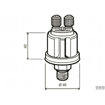 Sensore pressione olio Veratron VDO — 5 Bar - 1/8" x 27 NPT