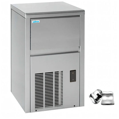Fabbricatore di ghiaccio Ice Maker Drink Clear Indel Webasto in acciaio inox