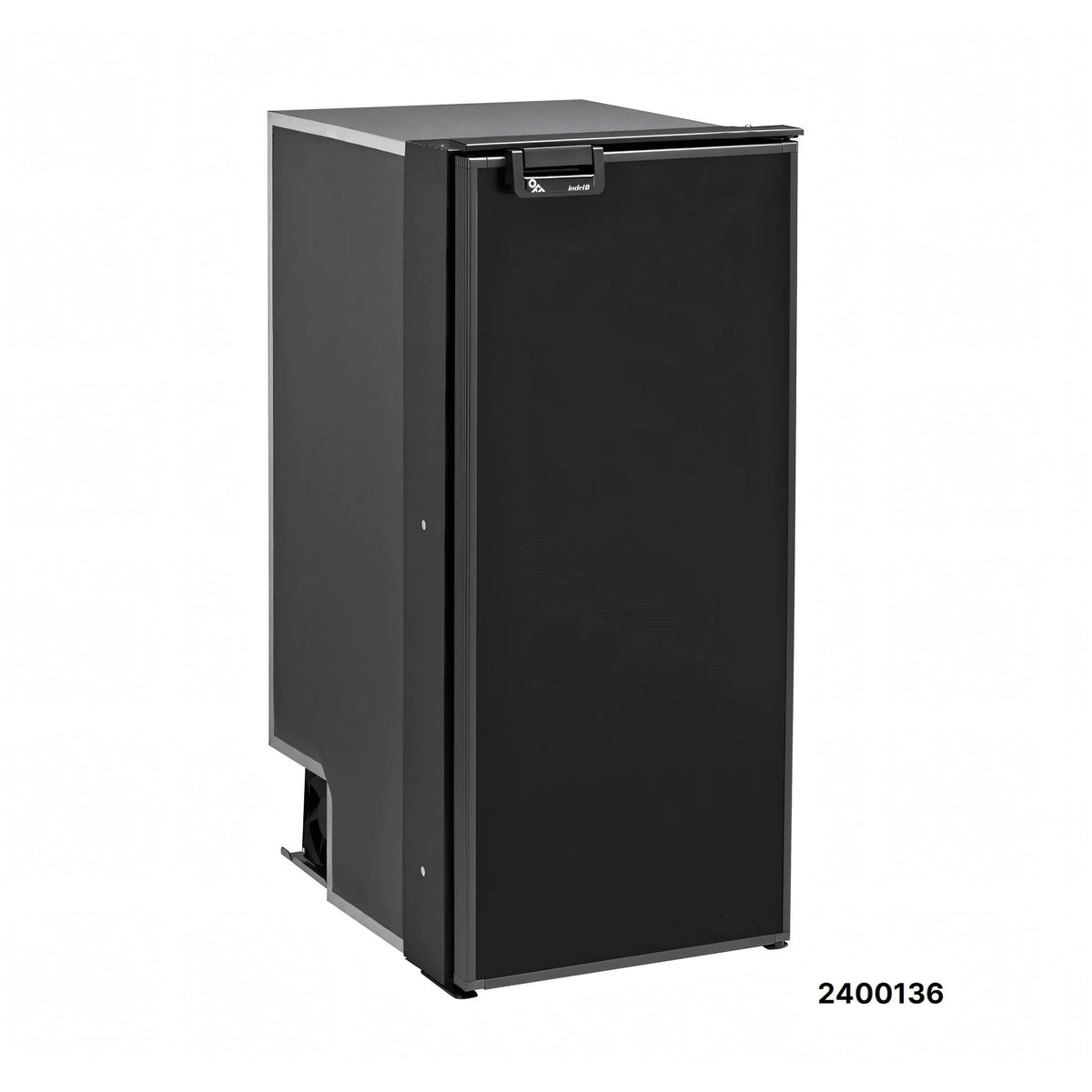 Frigorifero Isotherm Total Black, dettaglio serratura magnetica
