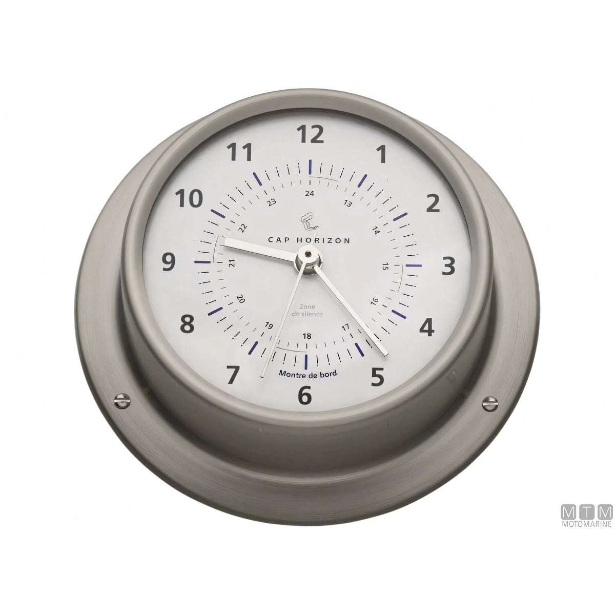 Sea View Orologio Cap Horizon cassa in acciaio inox — D120mm