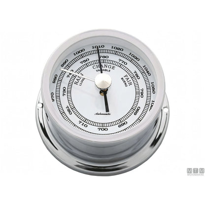 Strumento nautico Autonautic Classic Chrome in ottone cromato — Barometro 72 mm