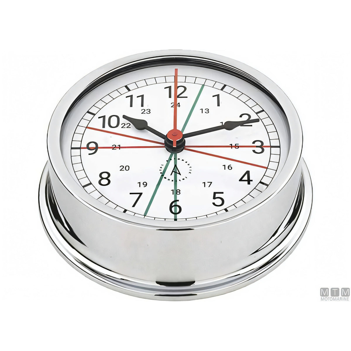 Strumento nautico Autonautic Classic Chrome in ottone cromato — Barometro 72 mm