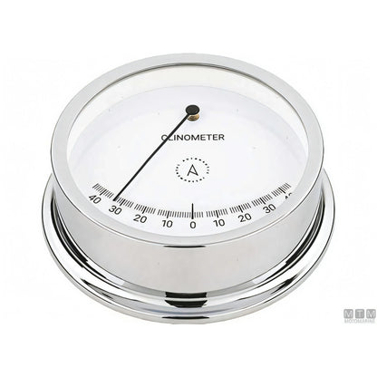 Strumento nautico Autonautic Classic Chrome in ottone cromato — Barometro 72 mm