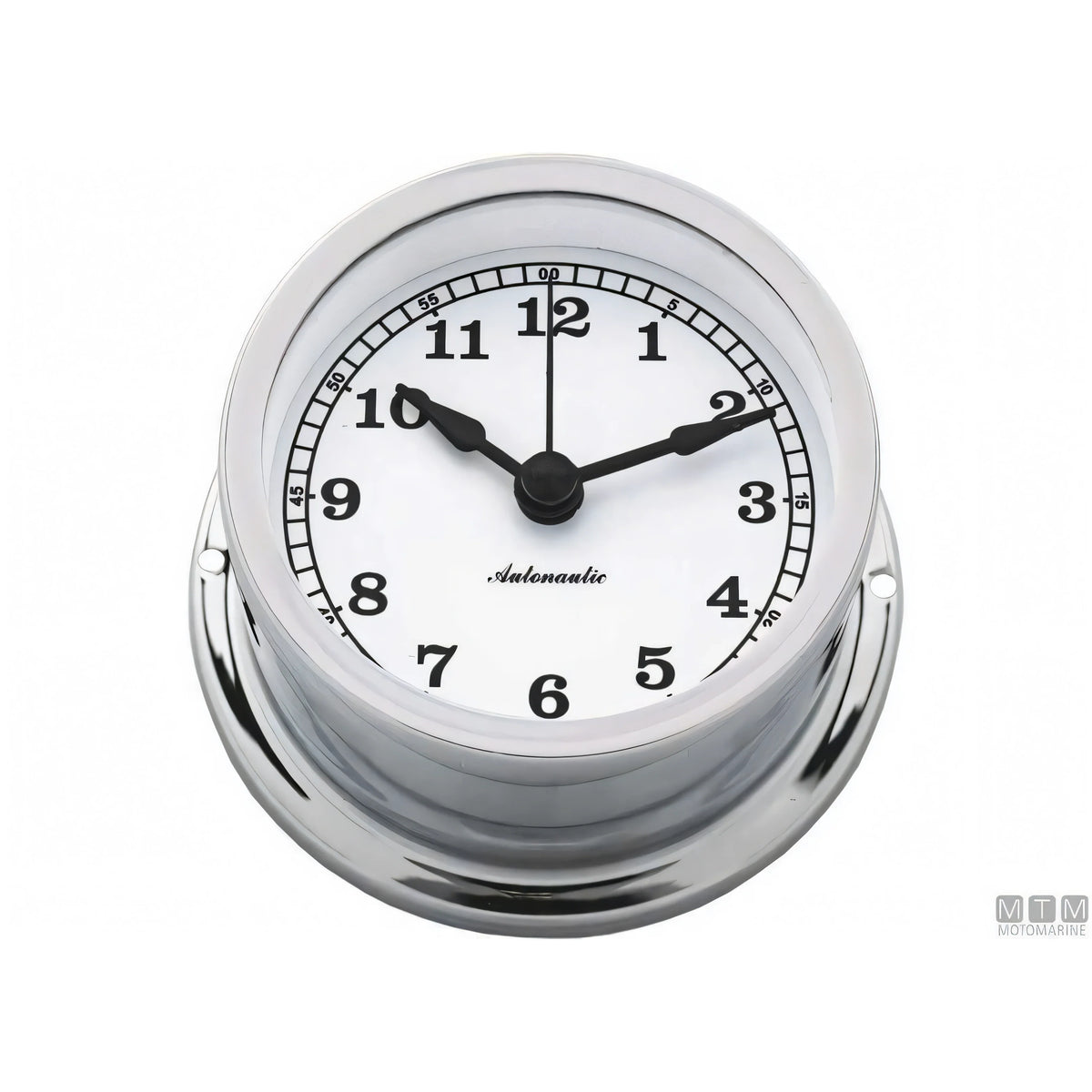 Strumento nautico Autonautic Classic Chrome in ottone cromato — Barometro 72 mm
