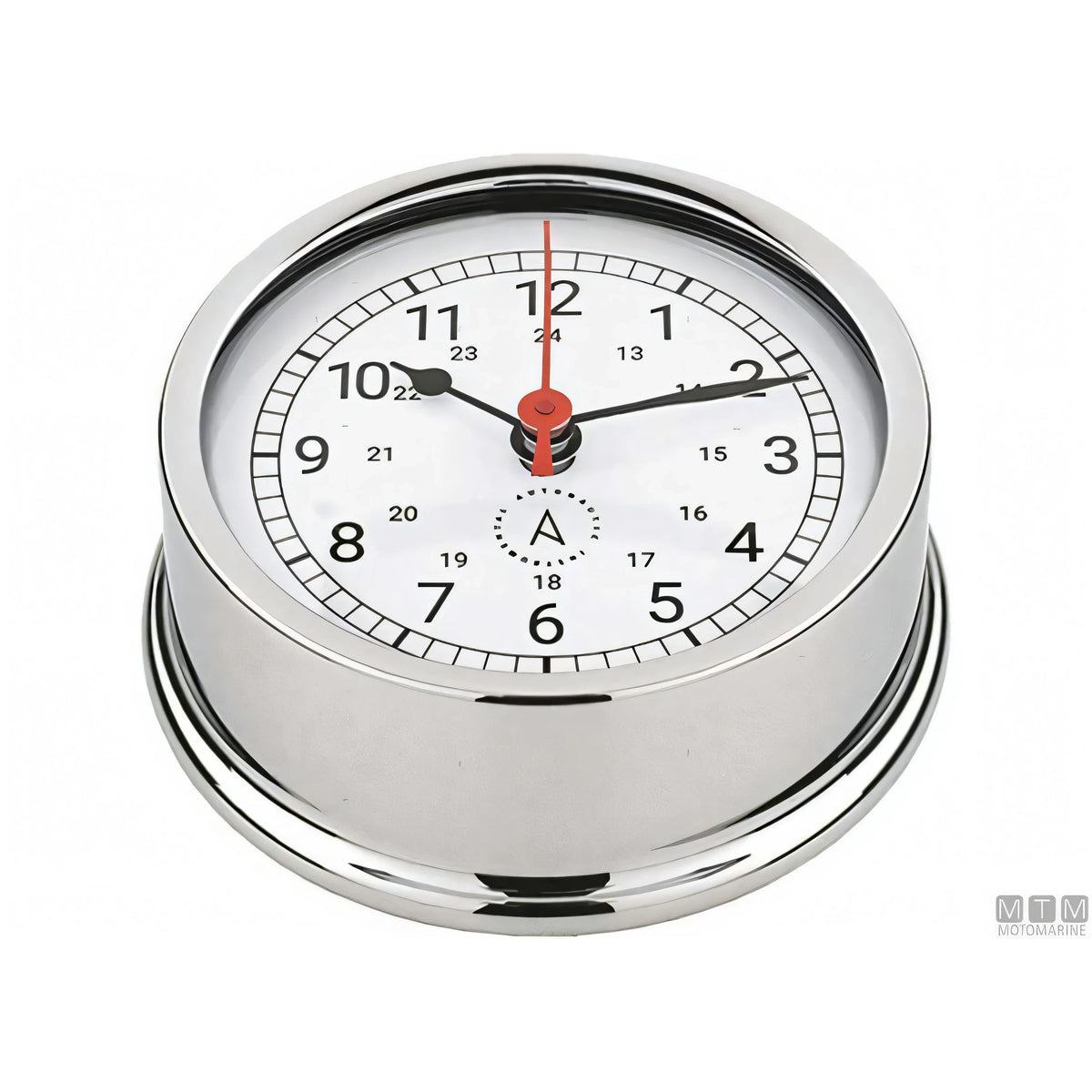Strumento nautico Autonautic Classic Chrome in ottone cromato — Barometro 72 mm