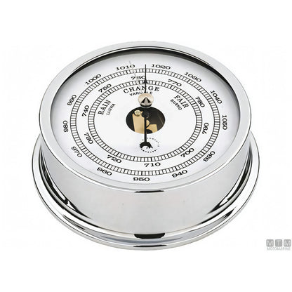 Strumento nautico Autonautic Classic Chrome in ottone cromato — Barometro 72 mm