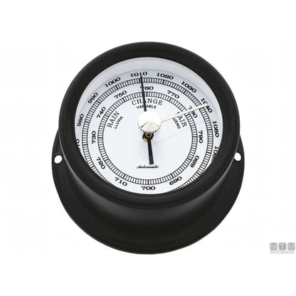 Autonautic strumento meteo Matt Black alluminio nero — Barometro Minor 72mm