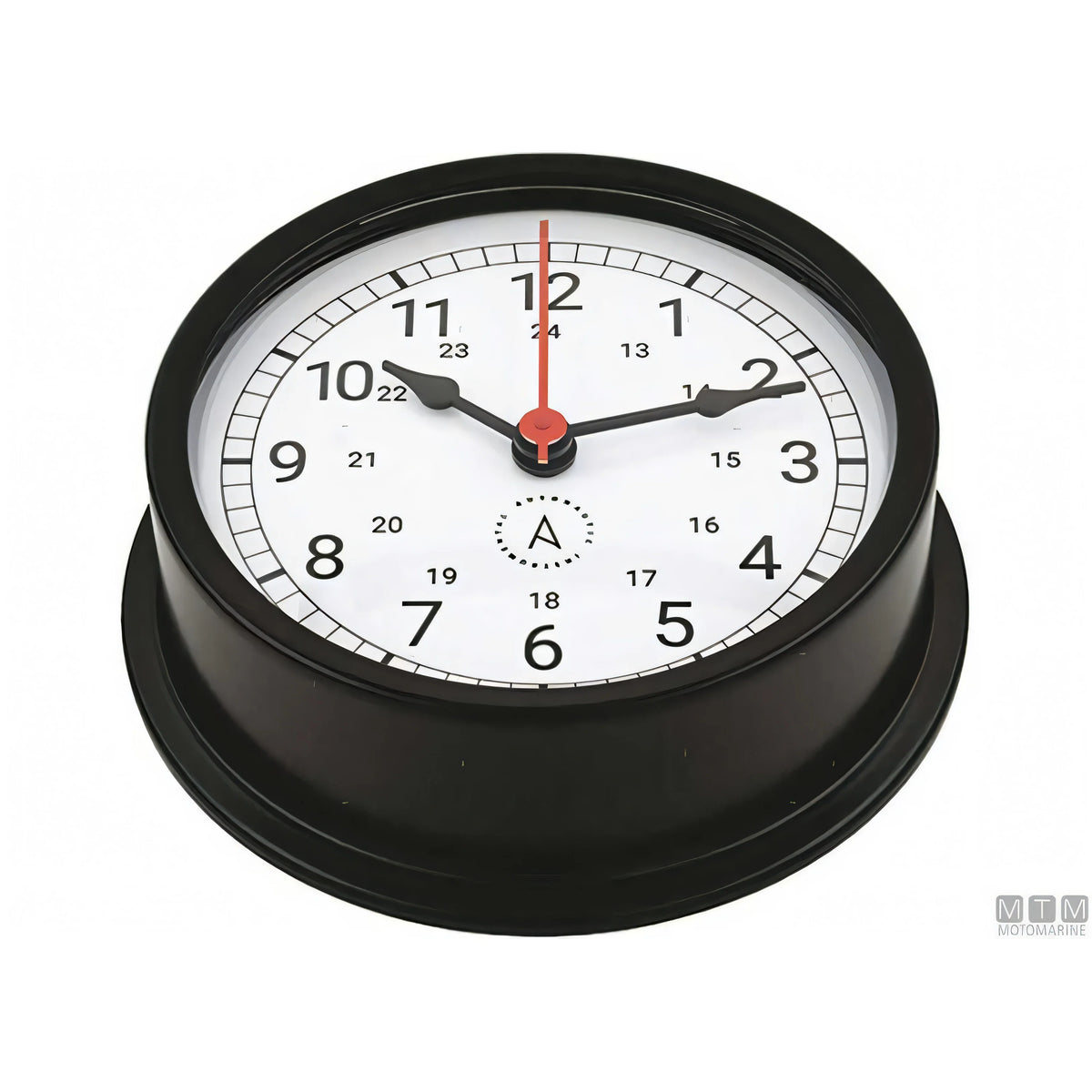 Autonautic strumento meteo Matt Black alluminio nero — Barometro Minor 72mm