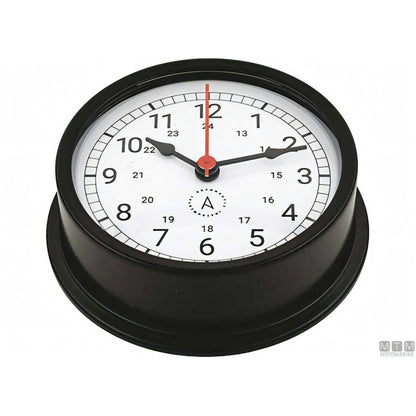 Autonautic strumento meteo Matt Black alluminio nero — Barometro Minor 72mm