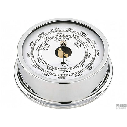 Strumento nautico Autonautic Classic Chrome in ottone cromato — Barometro 120 mm