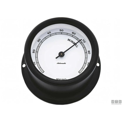 Autonautic strumento meteo Matt Black alluminio nero — Igrometro Minor 72mm